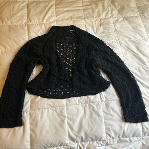 Crochet Cotton Women's Sweater